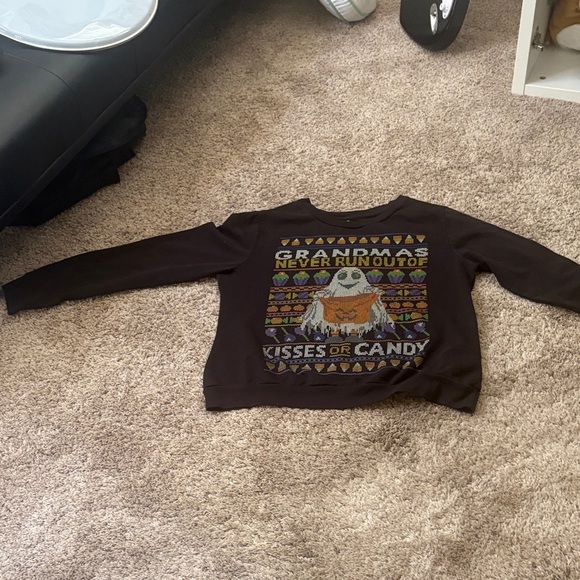 Gildan Sweaters - Gildan woman’s Black Graphic Long Sleeve Shirt